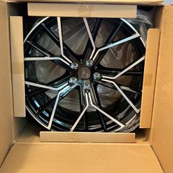 Staggered Set Of Wheels