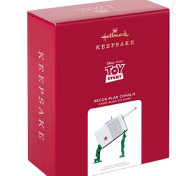 Christmas 2021 Hallmark Toy Story Green Army Men Recon Plan Charlie Ornament