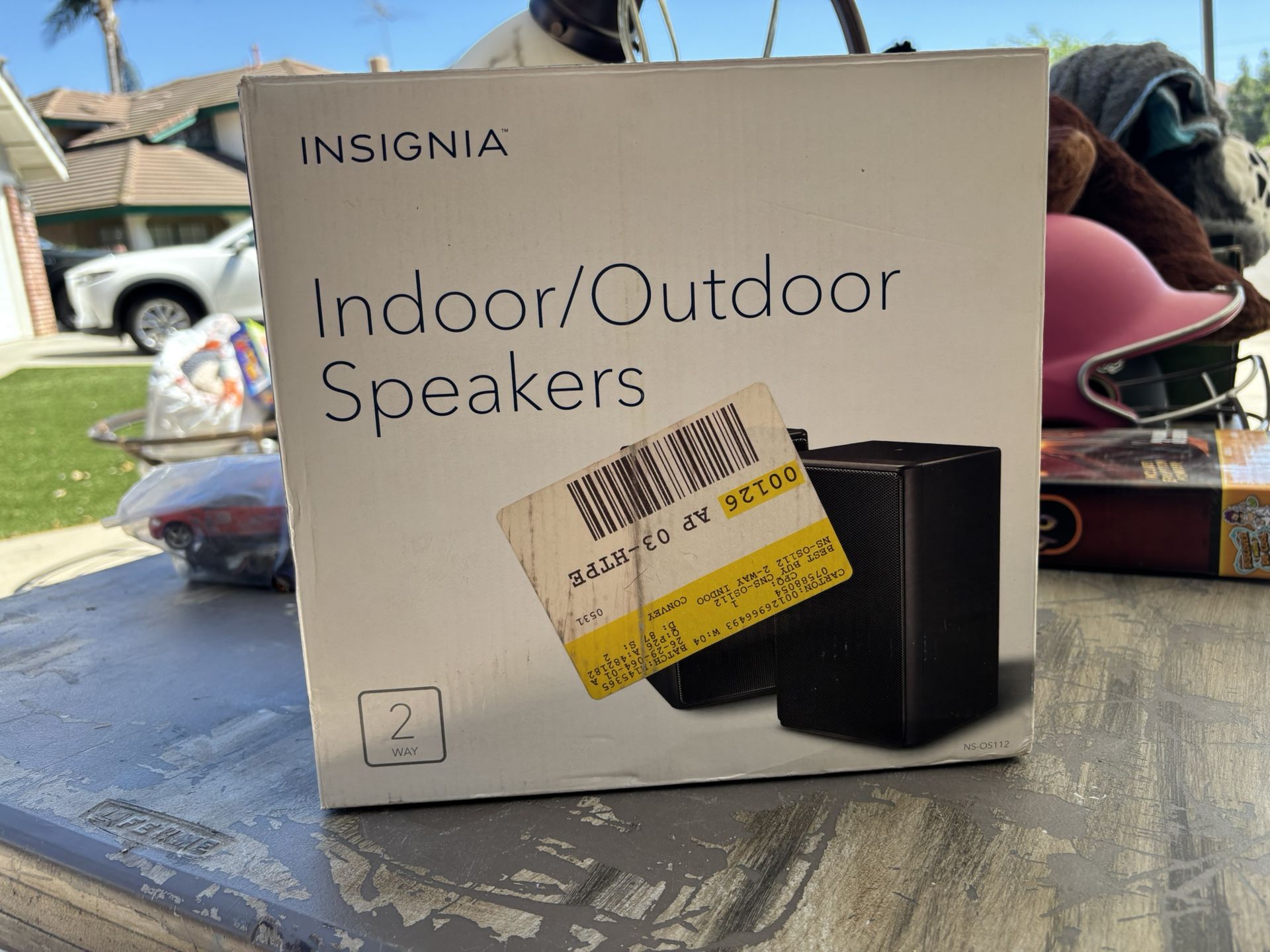 Insignia Indoor/Outdoor Speakers