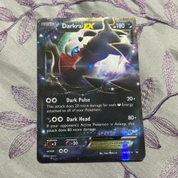 Darkrai EX XY BREAKpoint