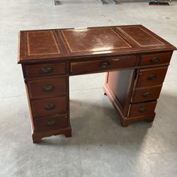 “Leather Top” Desk 