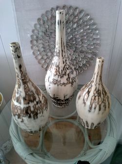Mexican Pottery Vases Set 🏺