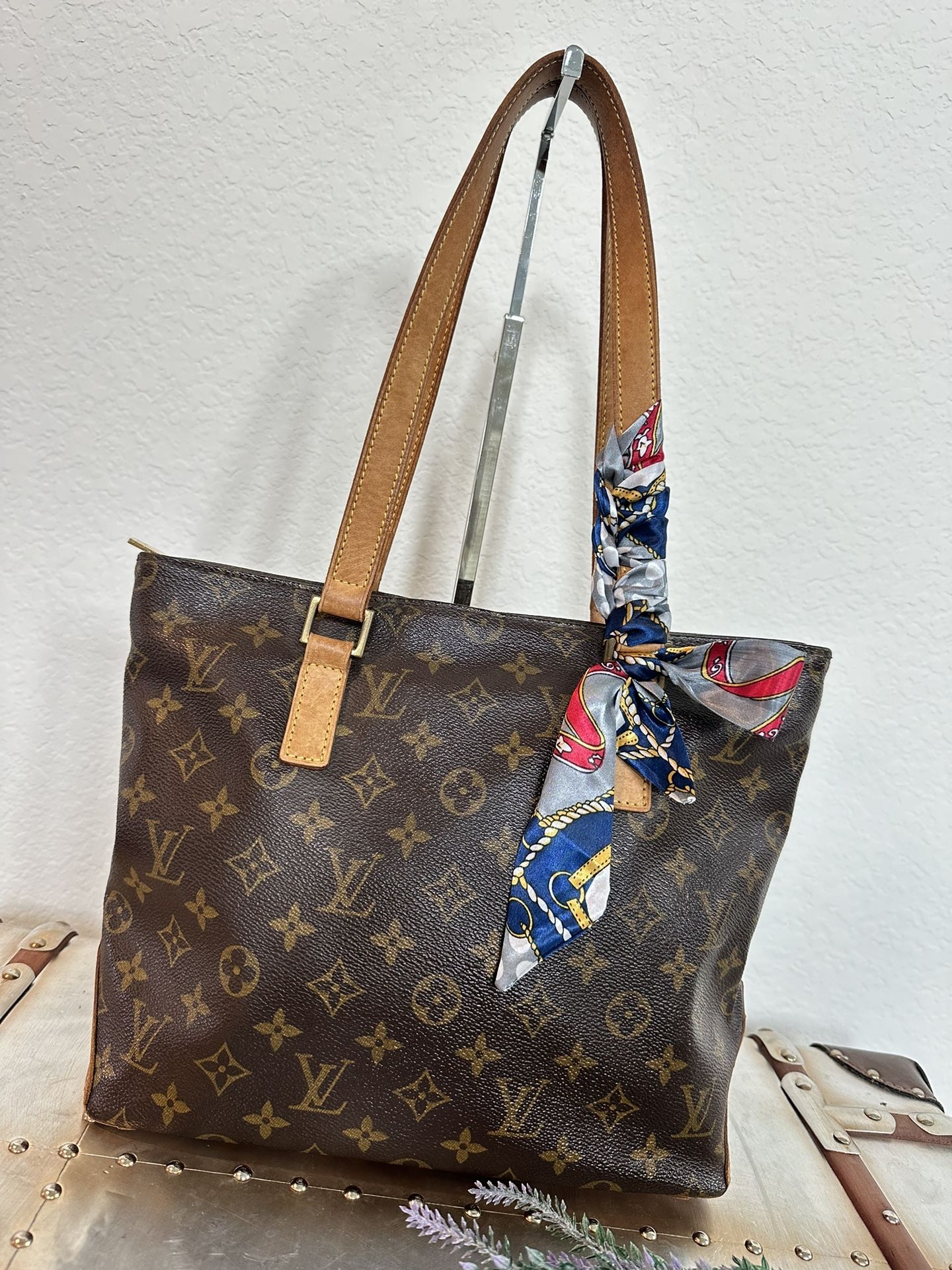 Louis Vuitton Cabas Piano Monogram Shoulder Bag 