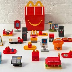 2025 Mc'S Lil Mcdonalds Minature Kids HAPPY MEAL TOYS