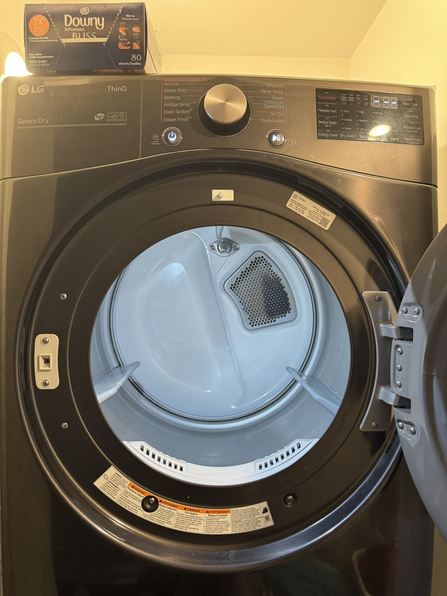 LG THINQ STACKABLE WASHER & DRYER