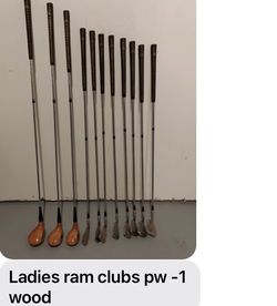 Old Golf Clubs