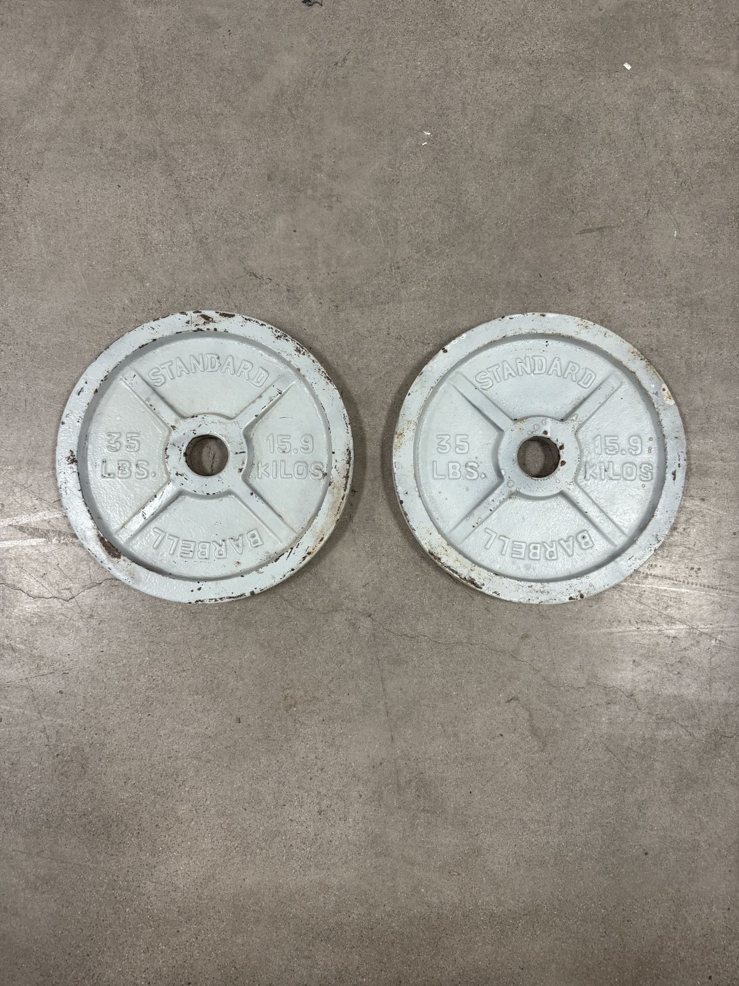 35lb Weight Plates