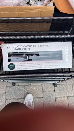 Ion Automatic Crimping Hair Iron Ceramic