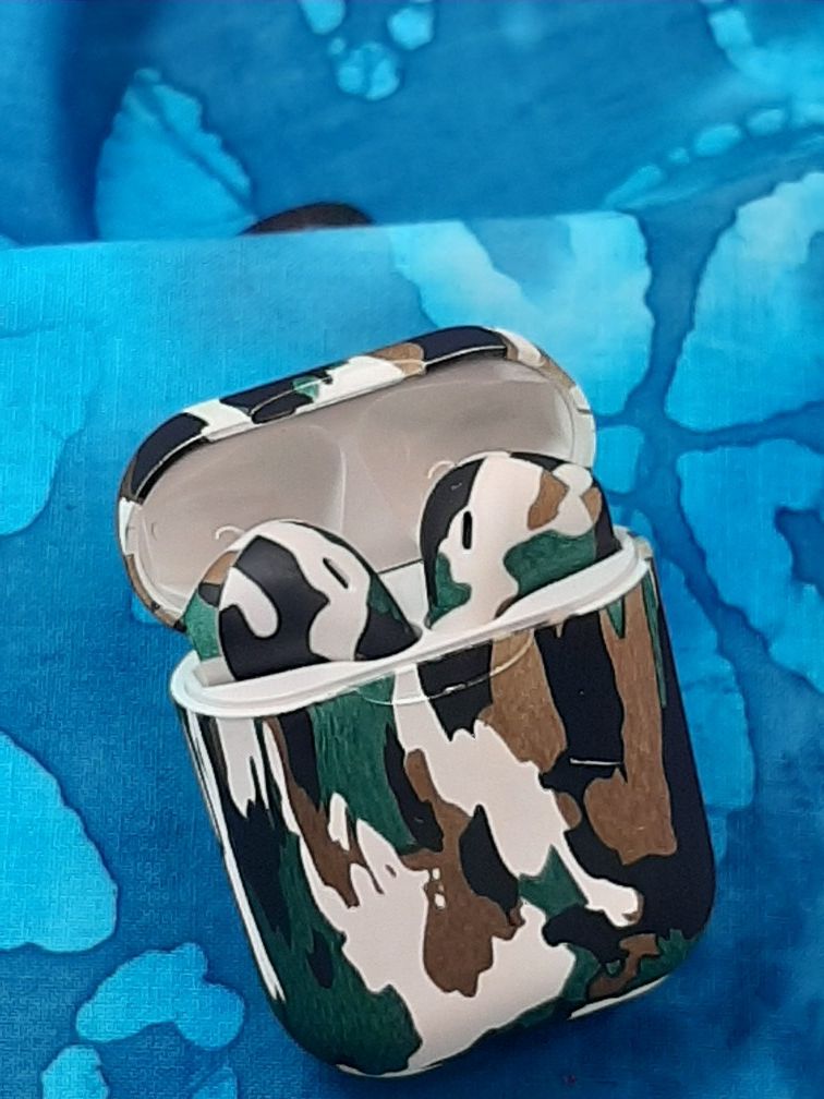 Bluetooth AIRPODS LOOKING CAMO HEADPHONES