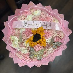 Ramo Buchon Flower Roses Bouquet Roses 