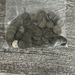 War Nickels 35% Silver Qty110