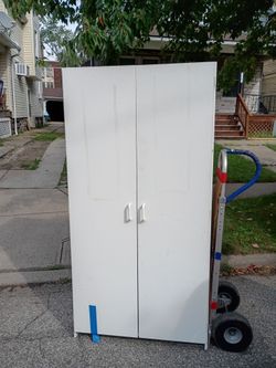Fridge/cabinets