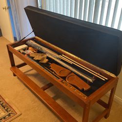 Pool table Storage Bench