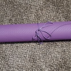 Brand New Never Used Purple Yoga Mat