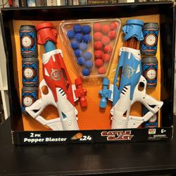 KIDS’N PLAY - Battle Blast , 2 Pk Popper Blaster 