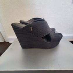 Wedge Black Size 6