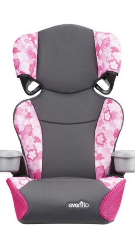Pink car seat pink booster seat