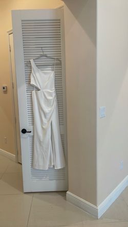 White long dress