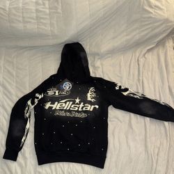 Hellstar Black Hoodie (Small)