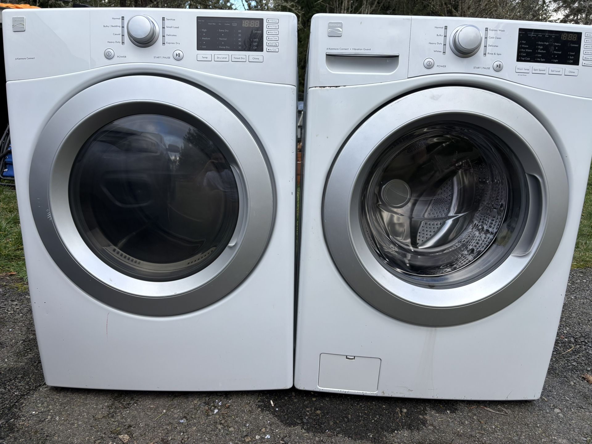 Kenmore Washer And Dryer