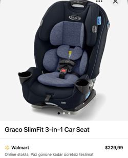 Graco SlimFit 3-in-1 Car Seat – Camelot Fashion (New)