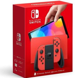 Nintendo Switch OLED Model.  Super Mario Red Edition. (International Edition) 