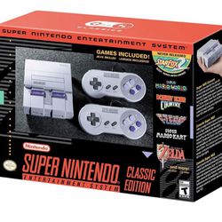 Super Nintendo NES Classic Edition Mini Console 21 Games.