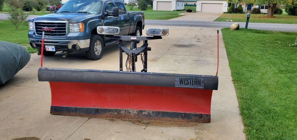8 Foot Western Pro Plus Ultramount Off 08 2500 Gmc