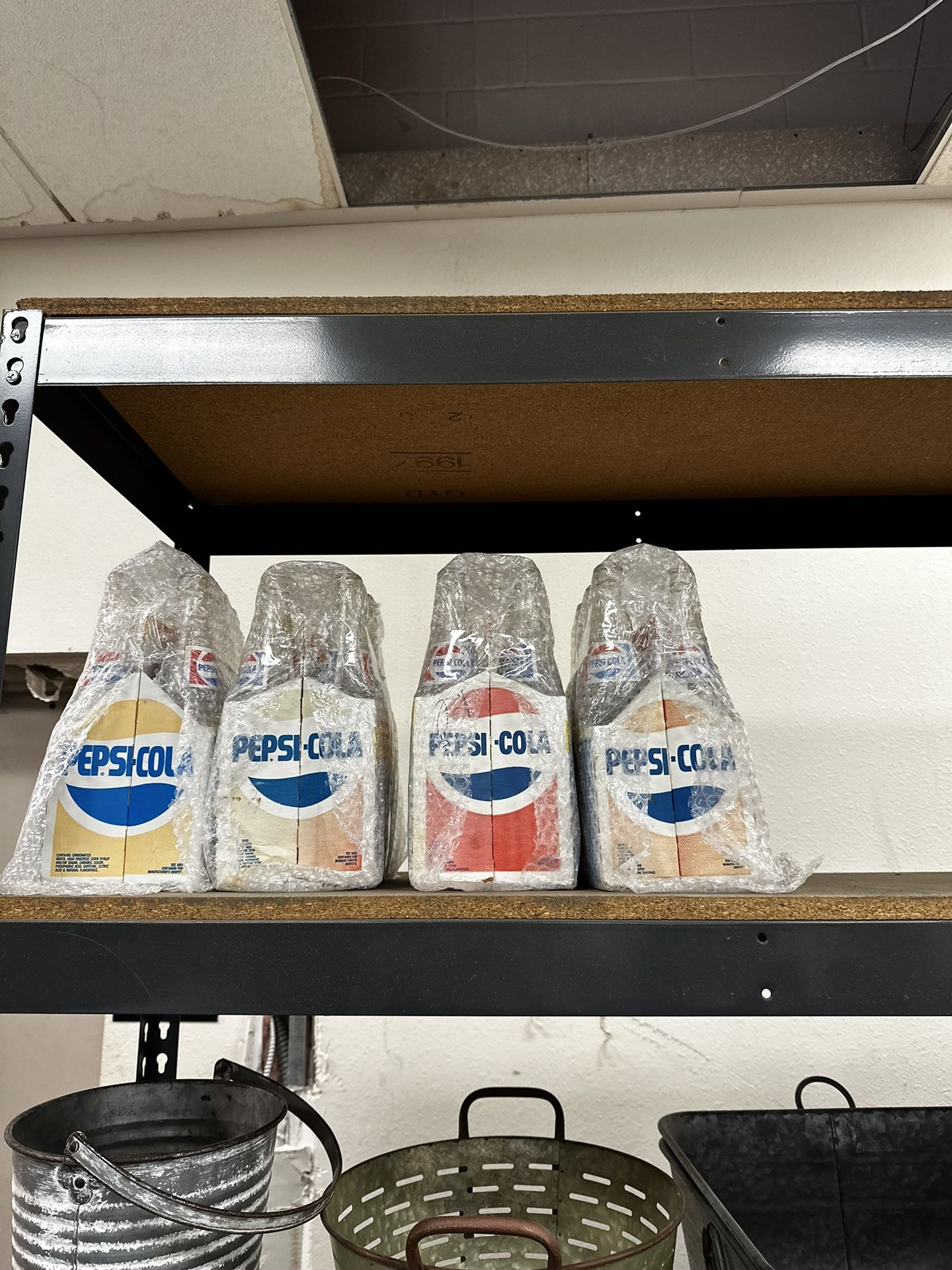 Vintage Pepsi-Cola Bottles 