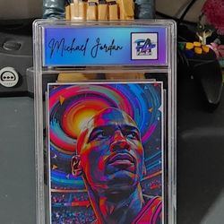 Custom Michael Jordan Fan Art Slab