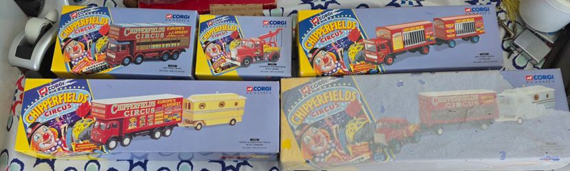 Corgi Diecast Circus set
