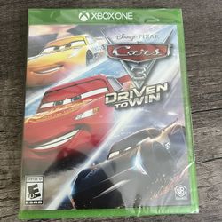 Cars 3: Driven To Win Xbox One New Sealed