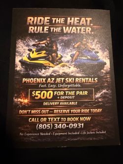 Jet skis
