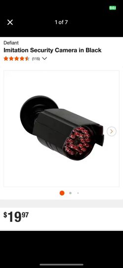 Imitation security cameras