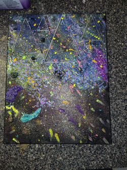 Hand painted canvas