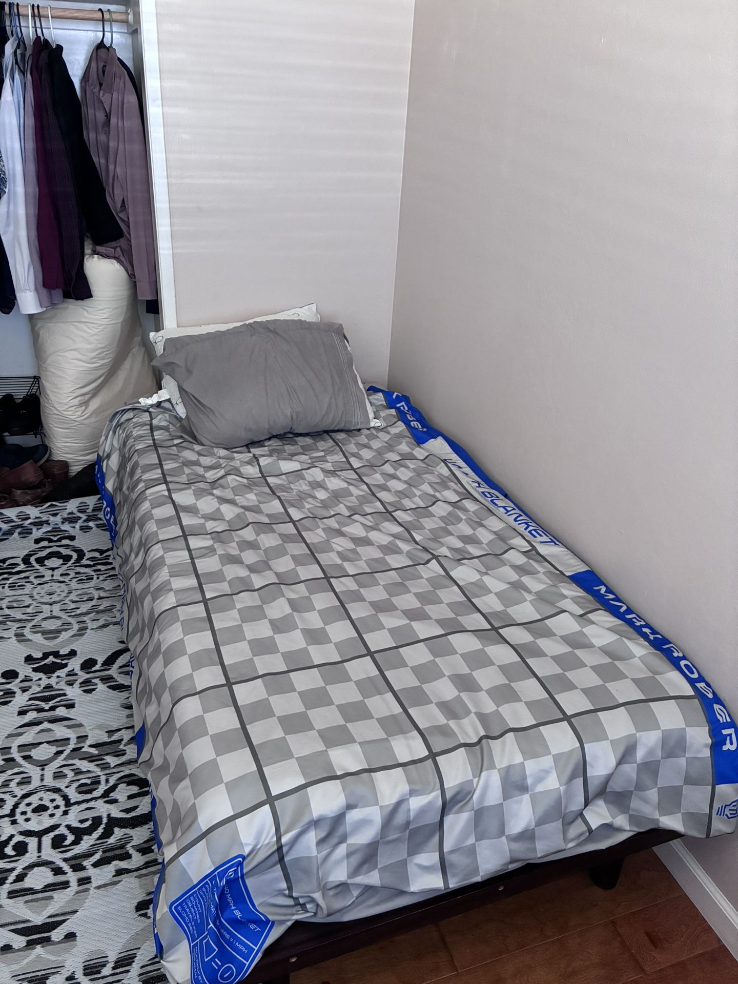 Twin Bed Frame & Mattress