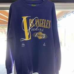 Vintage Los Angeles Lakers Sweatshirt Mens XL Home Team Advantage 1990’s USA