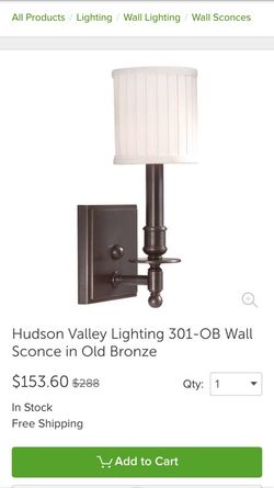 Sconce Wall Light *NEW IN BOX*