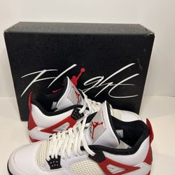 Jordan 4. Red Cement