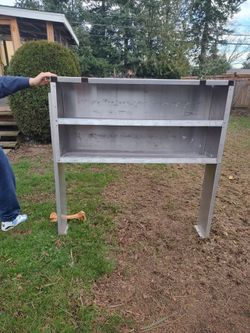 Aluminum shelving