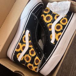 Girls Sunflower Vans