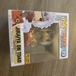 Funko Pop Jiraiya On Toad Hot Topic Exclusive 
