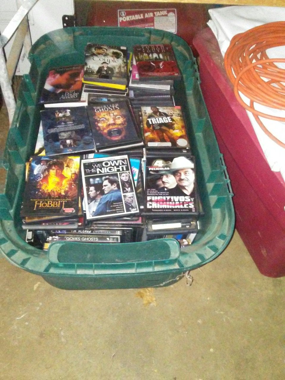 Dvds for 1 dollar each