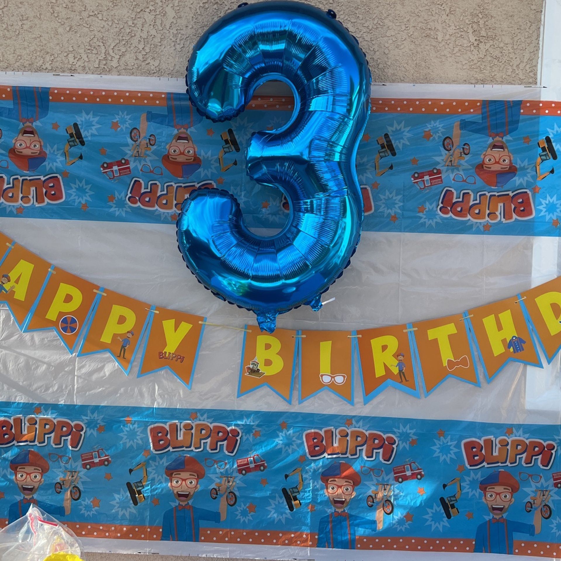 Blippi Party Decoration