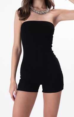 BLACK Shorts Jumpsuit NEW!