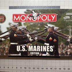 Monopoly, U.S. Marines Edition - Pristine