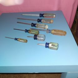 8 Pc Craftsman Screwdrivers 