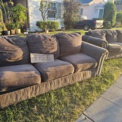 2 Sofas FREE