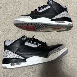 VNDS JORDAN 3 BLACK CEMENT SIZE 9.5