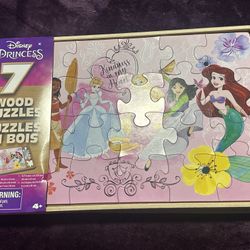 Disney Princess Wood Puzzle  